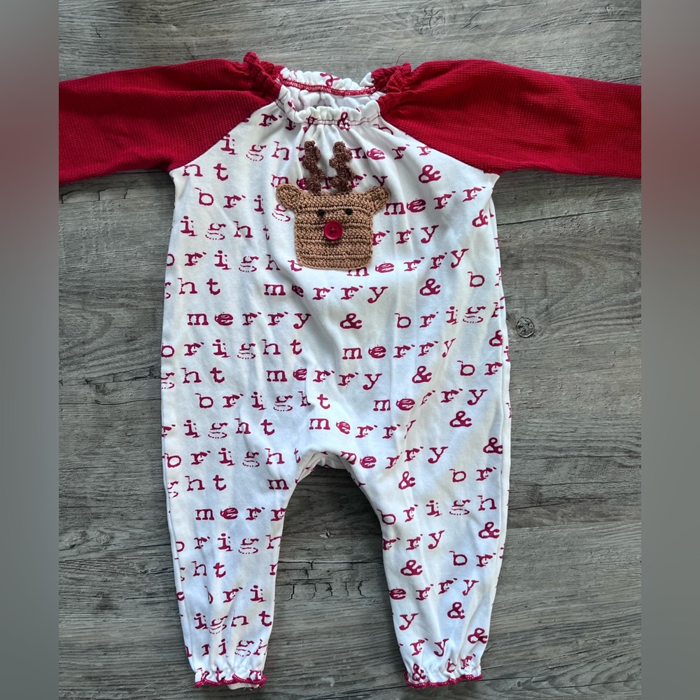 Mid Pie Christmas Reindeer Outfit